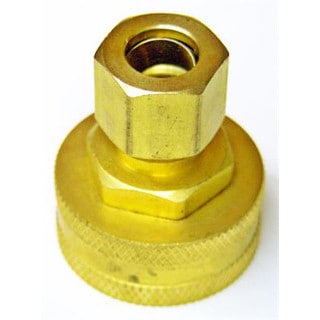 Brass Garden Hose Female Swivel x 3/8