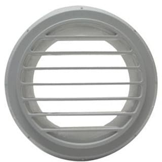 Webasto 1320711A High temperature 90mm threaded White Grille