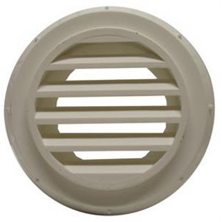 Webasto 1320205A High temperature 60mm threaded White Grille
