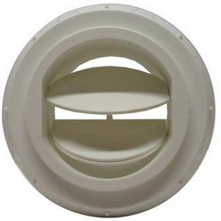 Webasto 1320207A High temp Closeable 60mm threaded White Grille