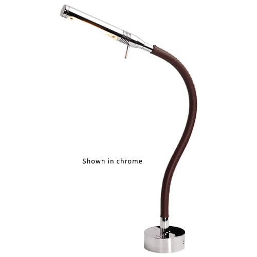 ILPB25850027 Rugen Table-Mount Reading Light, Matte Chrome