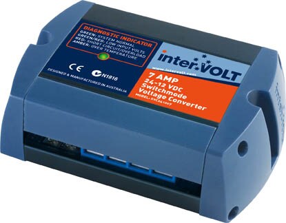 ILSVC241207 Converter: SVC Series, 24V to 12VDC, 7A