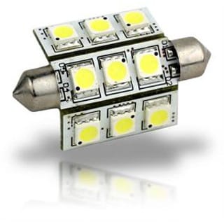 LLB-189W-21-00 Pointed Festoon 9 LED Light Bulb - 42mm by LunaSea