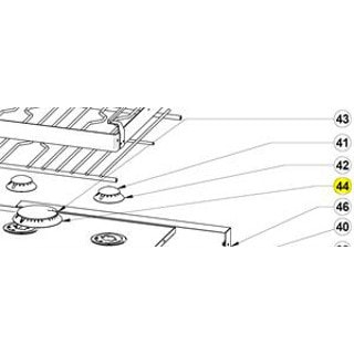 60025 Large Flame Spreader <br>Force 10 Repair Part