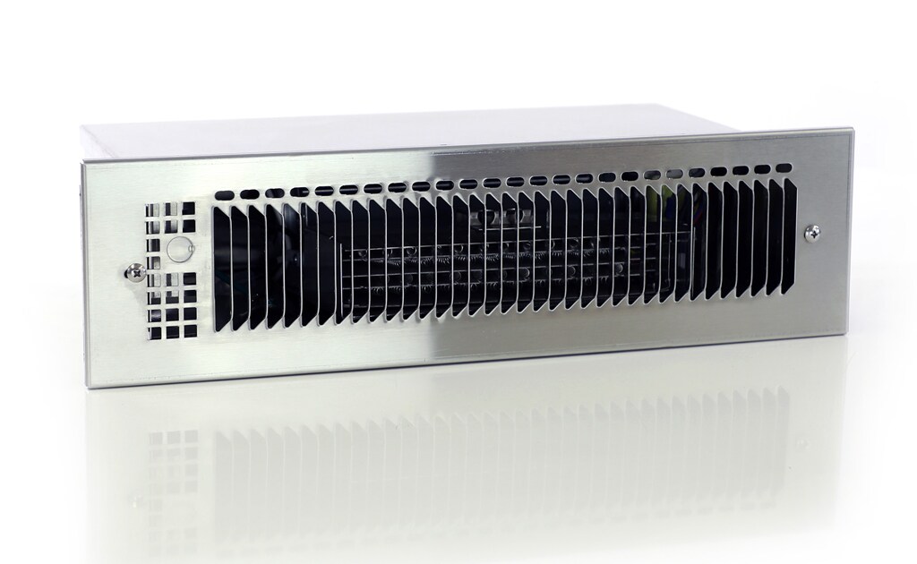 MKT SS KICK SPACE HEATER 120V 1500W-750W STAINLESS STEEL