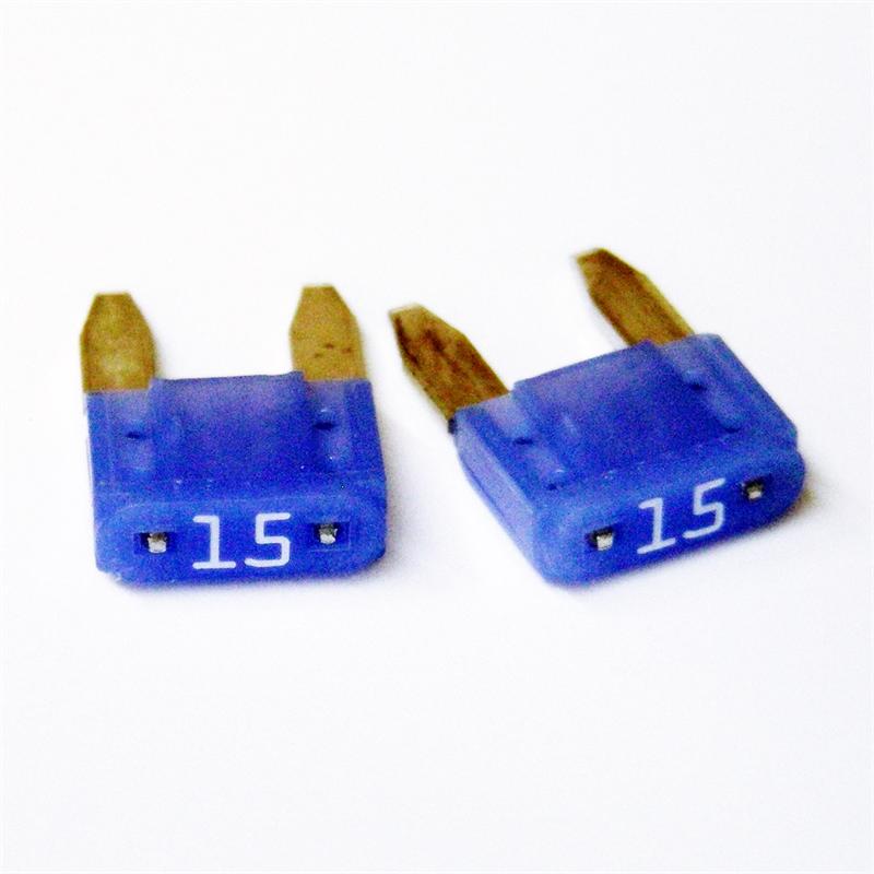 Camco 65147 15 Amp Mini Blade ATM Fuse - 2 Pack