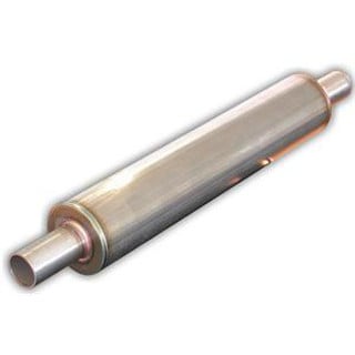 W002-739 24mm Stainless In-line exhaust muffler