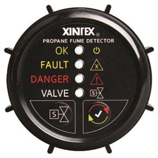 P-1BS-R Fireboy Xintex Propane (LPG) Fume Detector w/Solenoid Valve