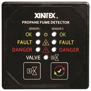 P-2BNV-R Fireboy Xintex Propane (LPG) Fume Detector no Solenoid Valve