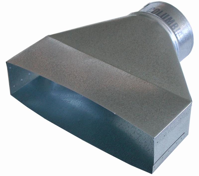 P 521 High Temperature 2 1 4 X 10 Duct Boot For 4 Ducting