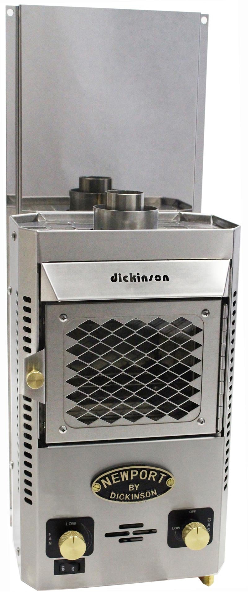 Dickinson 00NEWP9000 Newport Bulkhead Heater Propane Fireplace