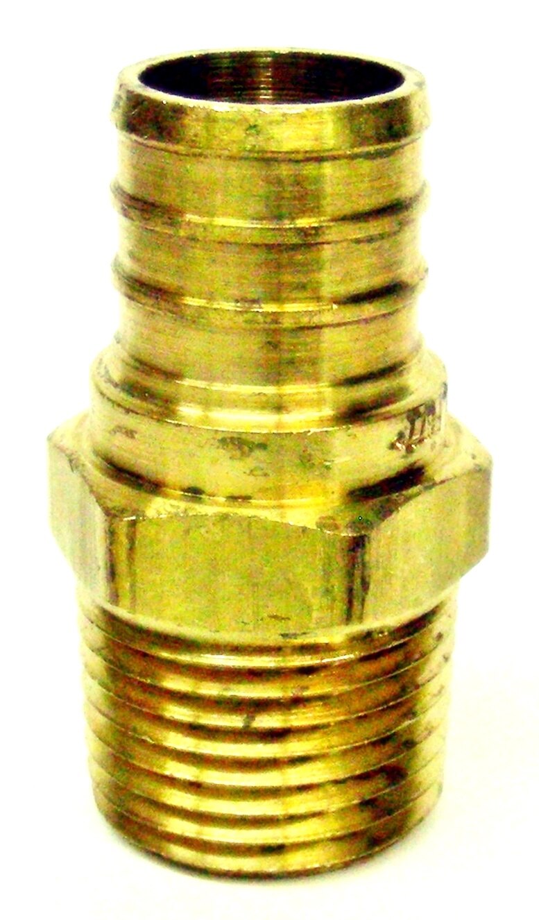 XLMC43 1/2" Male NPT x 3/4" Pex Crimp Adapter by Viega