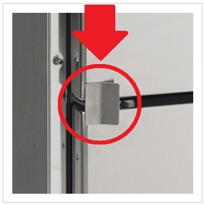 Vitrifrigo R12478DW.K, Drawer Latch, Pair