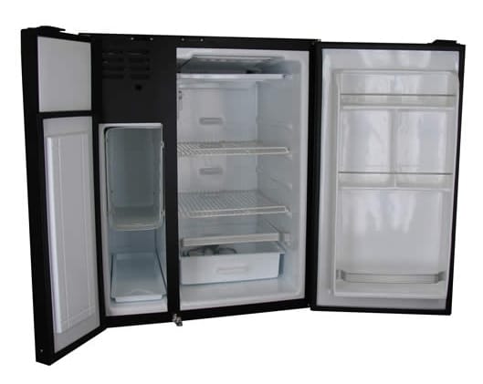 Nova Kool RFS7501 7.5 CU FT AC DC Side By Side Refrigerator