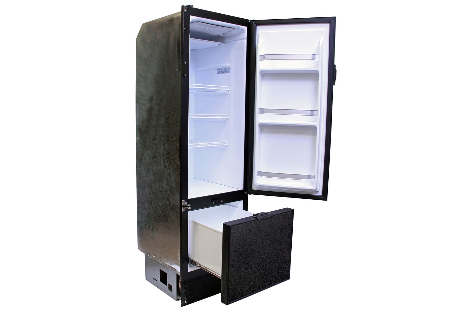 RFU7100D DC 12/24vdc Refrigerator/Freezer, Single Compressor Unit w/Freezer Drawer