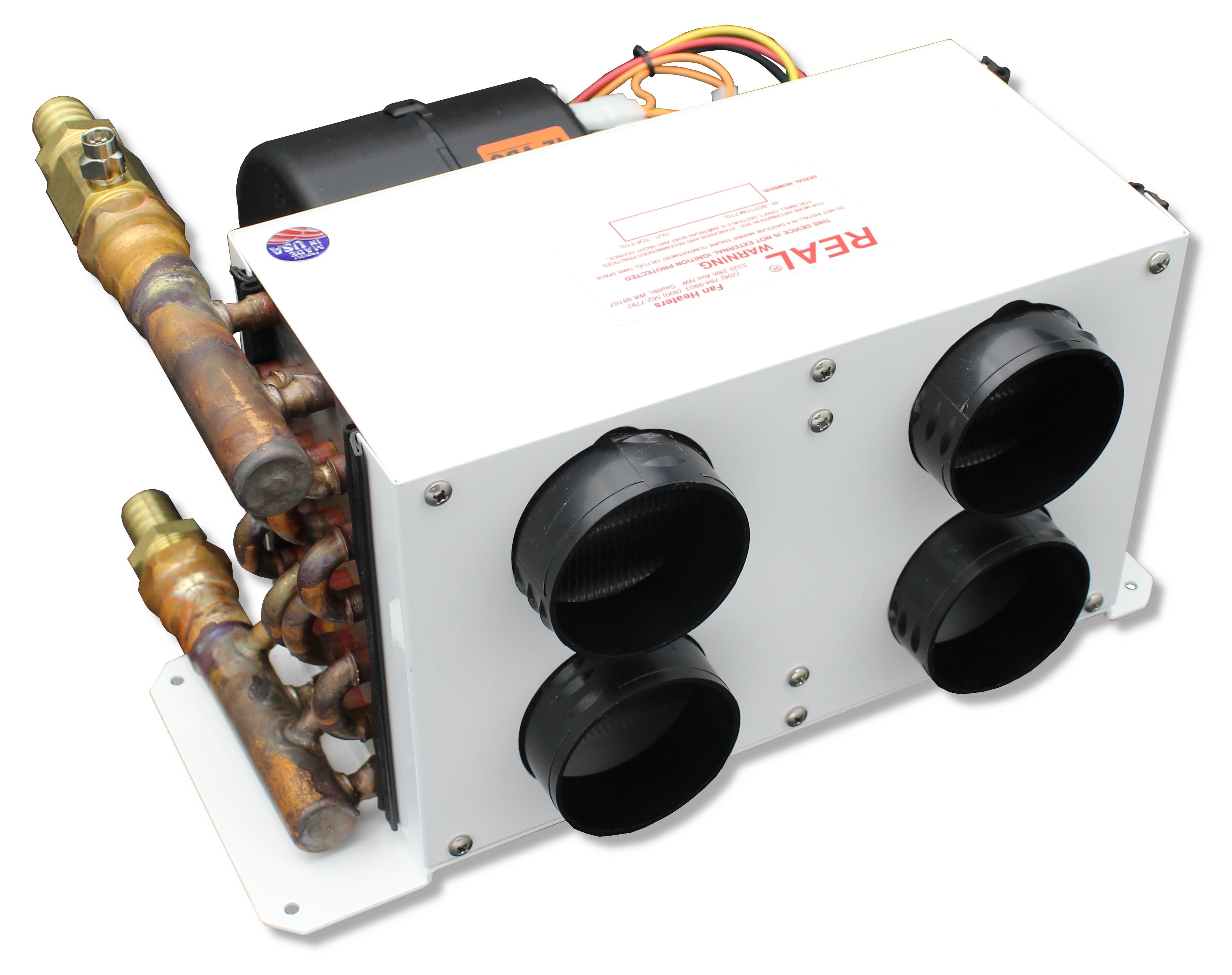 REAL Heat 5442.5 26,000 Btu Marine Hydronic Defroster / Heater