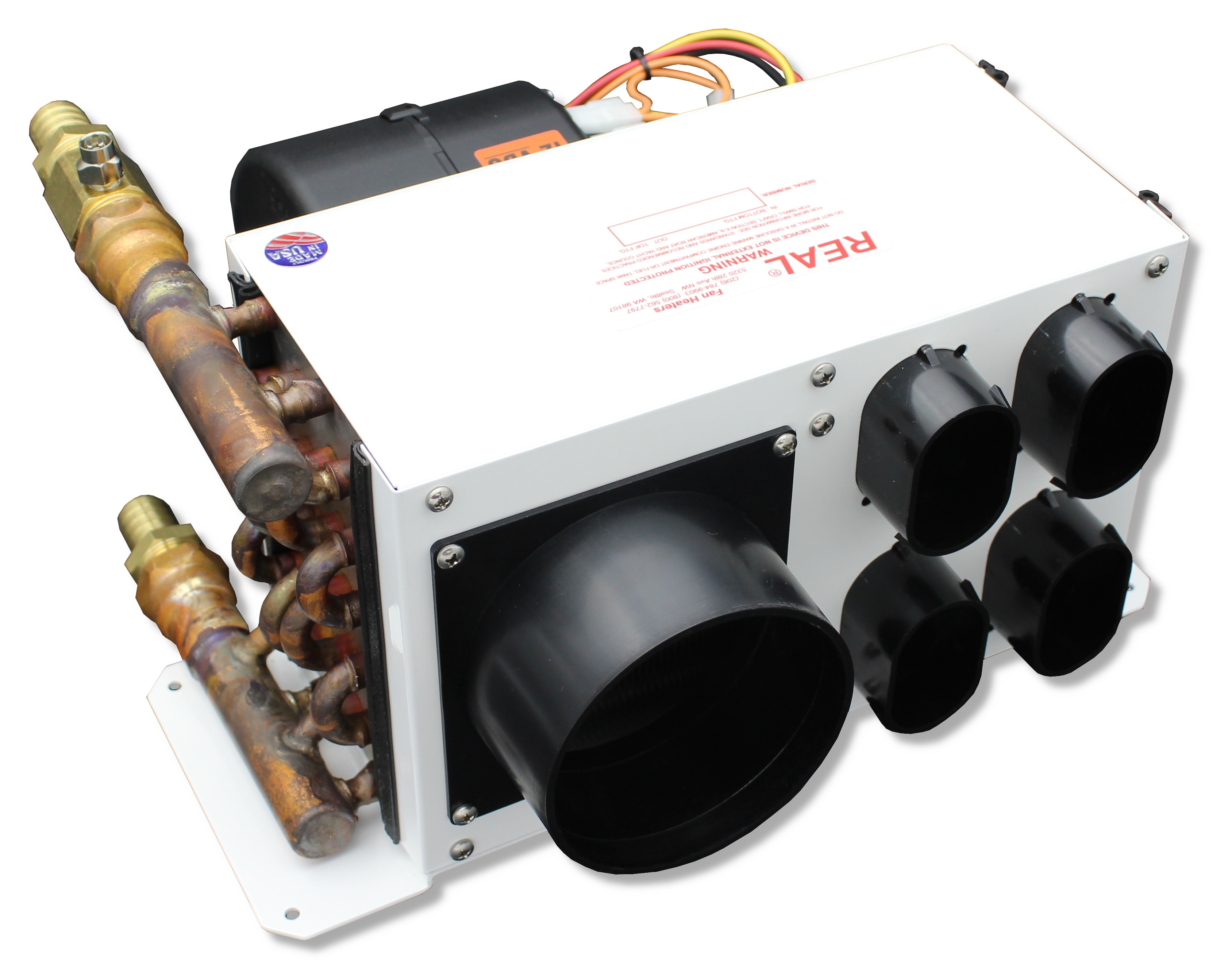 REAL Heat 545X 26,000 Btu Marine Hydronic Defroster / Heater