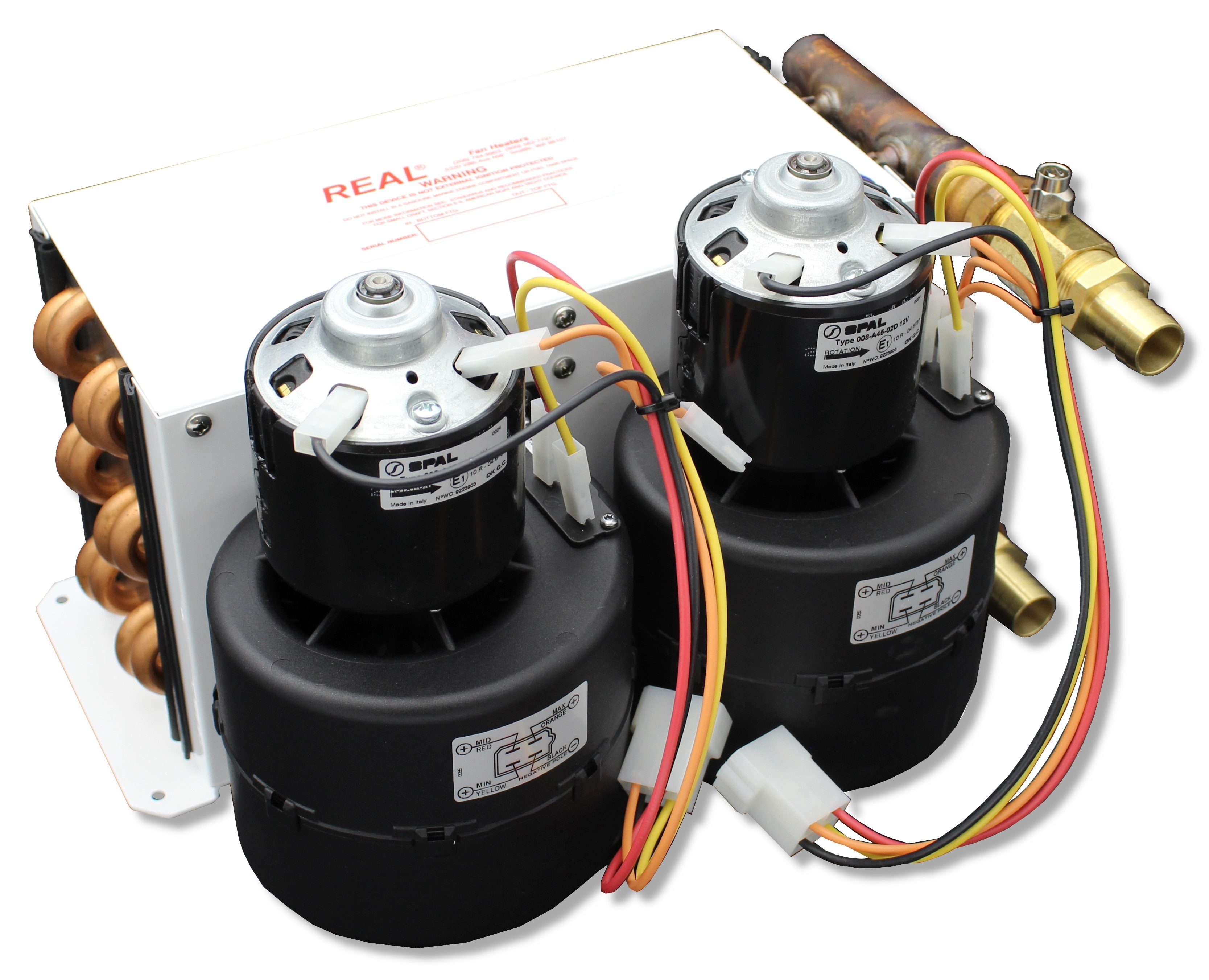 REAL Heat 9462 18300 Btu per side (36600K Total) Defroster/Heater