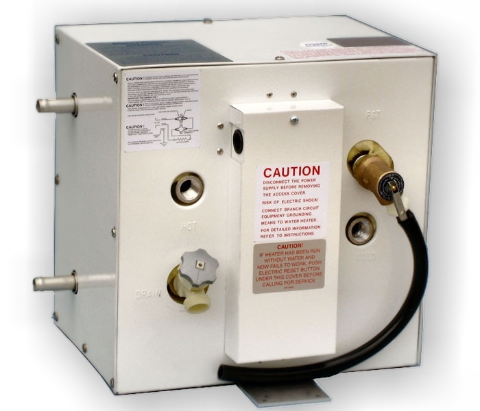 Attwood S300 Marine Electric Water Heater with Side Heat Exchanger