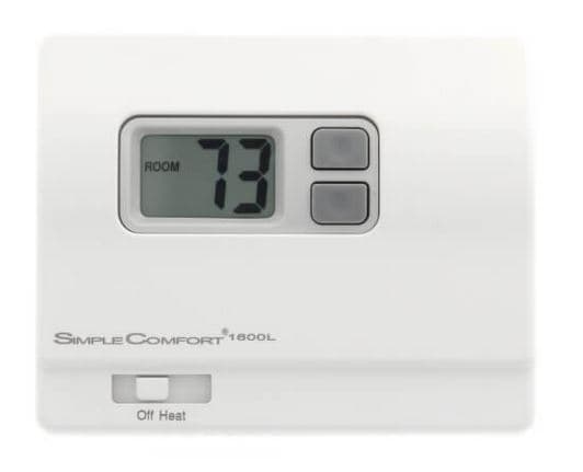 SC1600L-White Digital Thermostat
