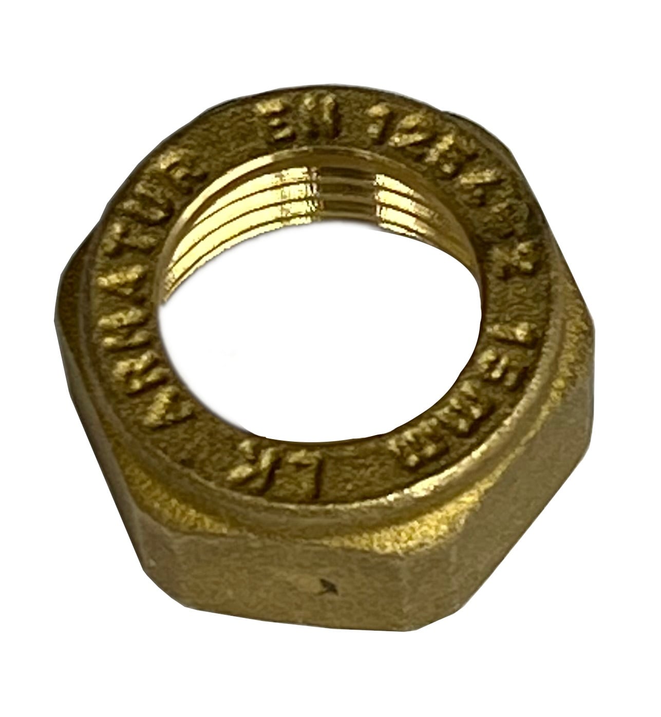 Indel Marine,  ISO-SDC00012AA, 15MM BRASS COMPRESSION NUT