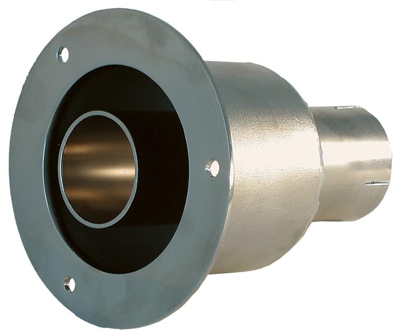 W002-109 1-1/2" Stainless Horizontal outlet exhaust thru hull