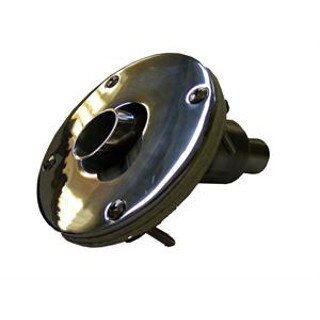 W002-170-30 22mm Stainless Angled exhaust thru hull