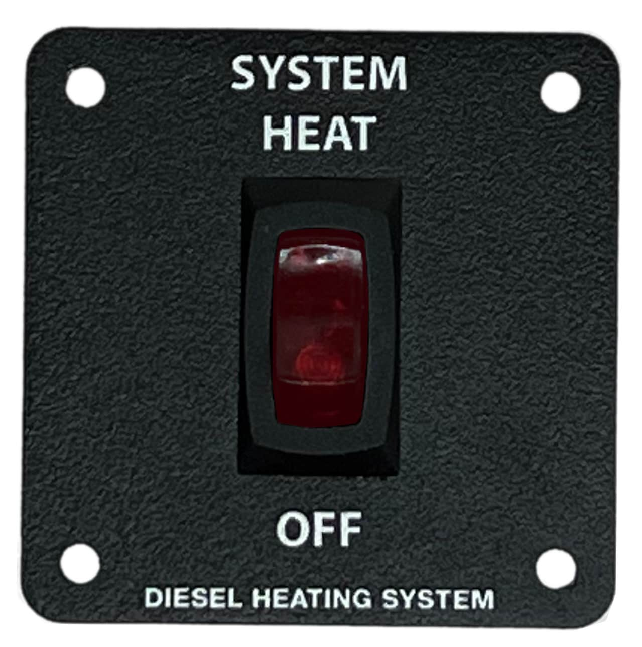 W005-375K SYSTEM HEAT SWITCH, 12V LIGHTED ROCKER