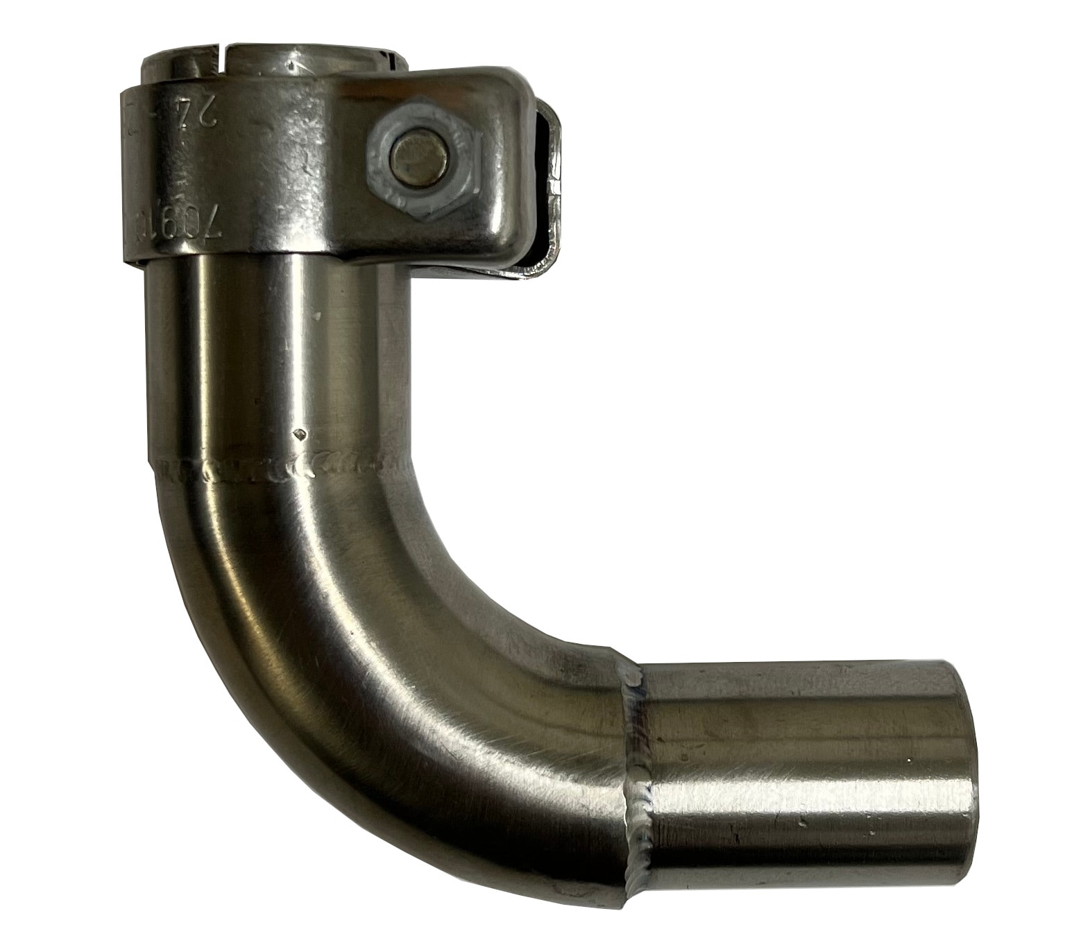 W915-64A-22ND 22mm Stainless exhaust elbow