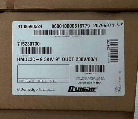 HDML3C-9 HEATER 3KW W/9