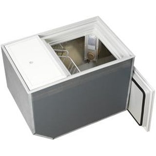 Isotherm BI-53 Build-In Deep Freezer or Fridge, AC/DC, Stainless Steel Interior, Air Cooled, Remote Compressor, 1.87 cu. ft.