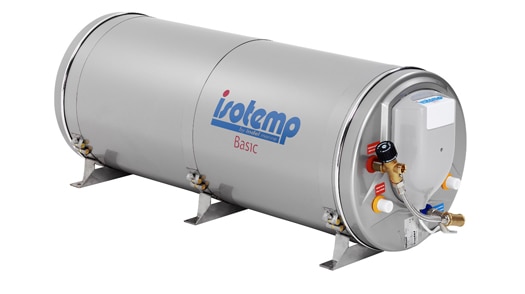 Isotemp Basic 75L 230V Marine Water Heater w/Exchanger u0026 Mix Valve