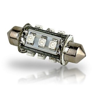 LLB-18LC-21-00 Pointed Festoon 12 LED Light Bulb - 42mm by LunaSea